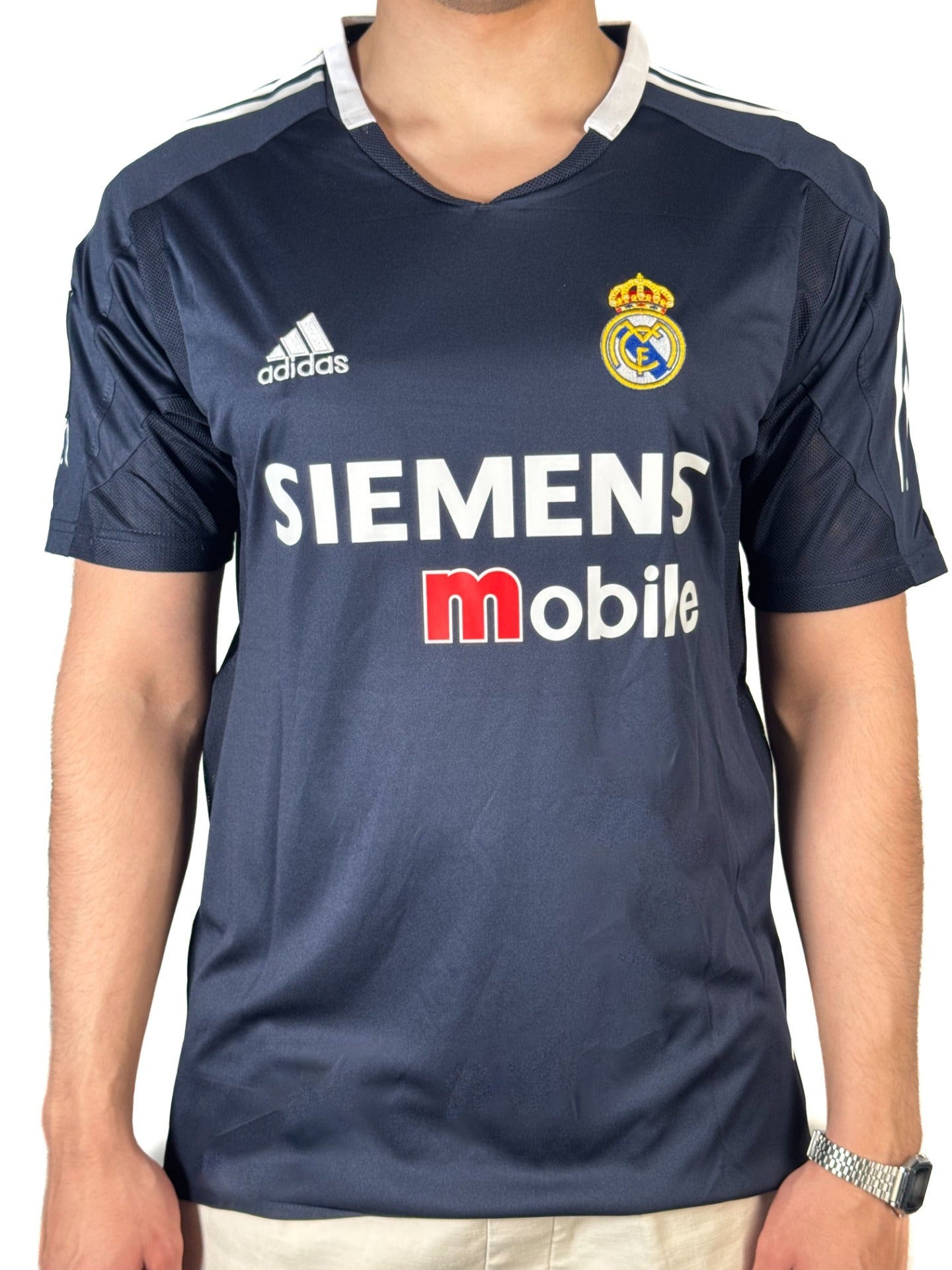 Koszulka Piłkarska Real Madryt 2004/2005 Away Retro