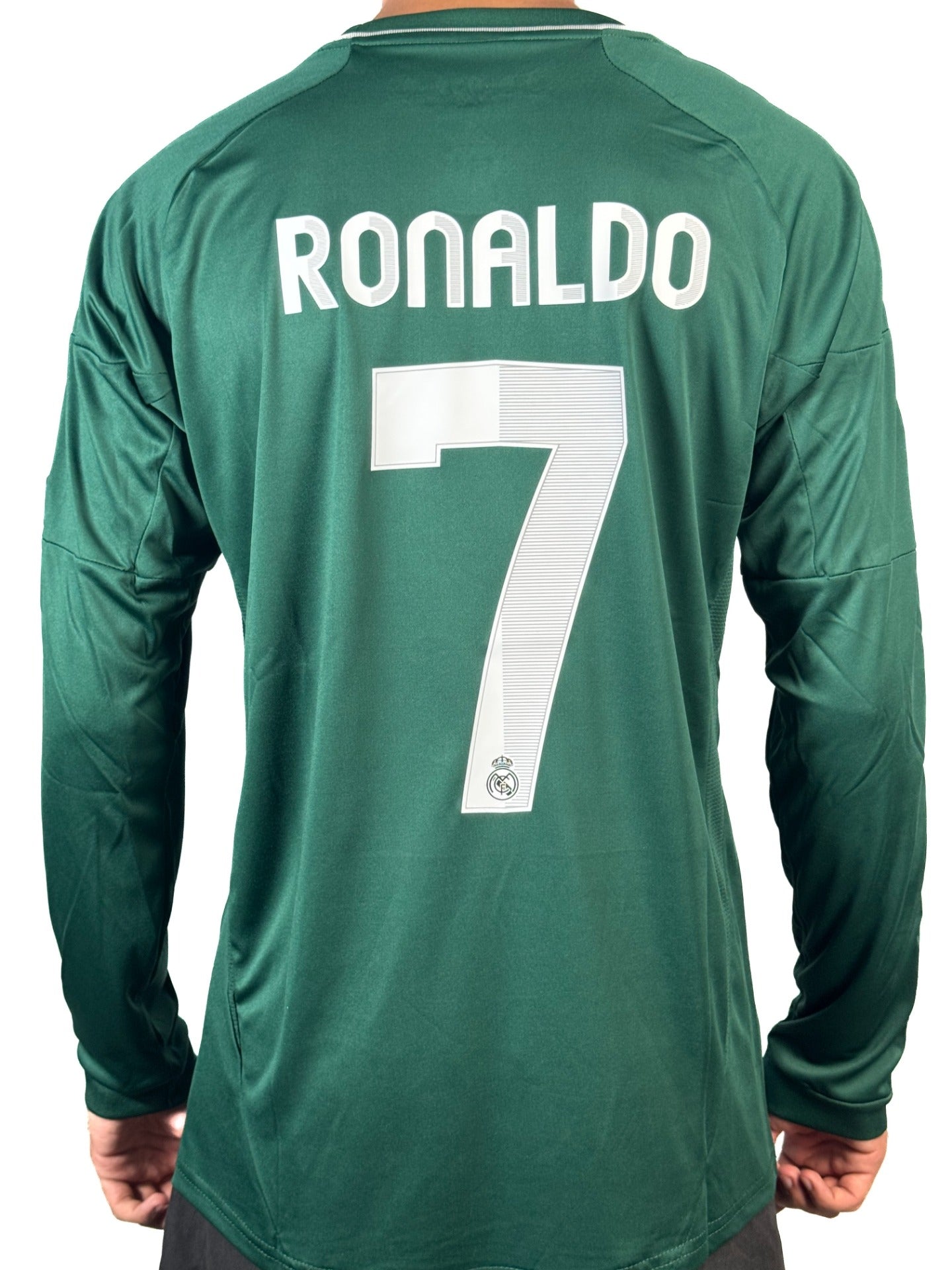 Koszulka Piłkarska Real Madryt 2012/2013 Green Retro Długi Rękaw