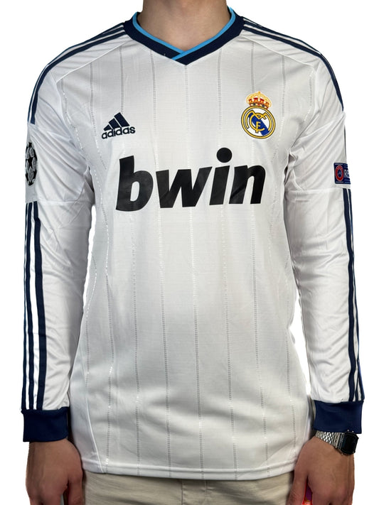 Koszulka Piłkarska Real Madryt 2012/2013 Home Retro Długi Rękaw