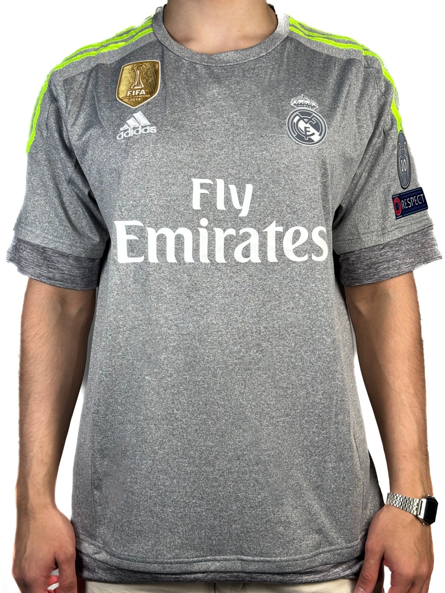 Koszulka Piłkarska Real Madryt 2015/2016 Away Retro