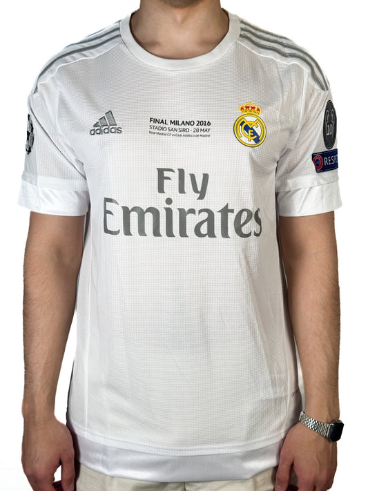 Koszulka Piłkarska Real Madryt 2015/2016 Home Retro