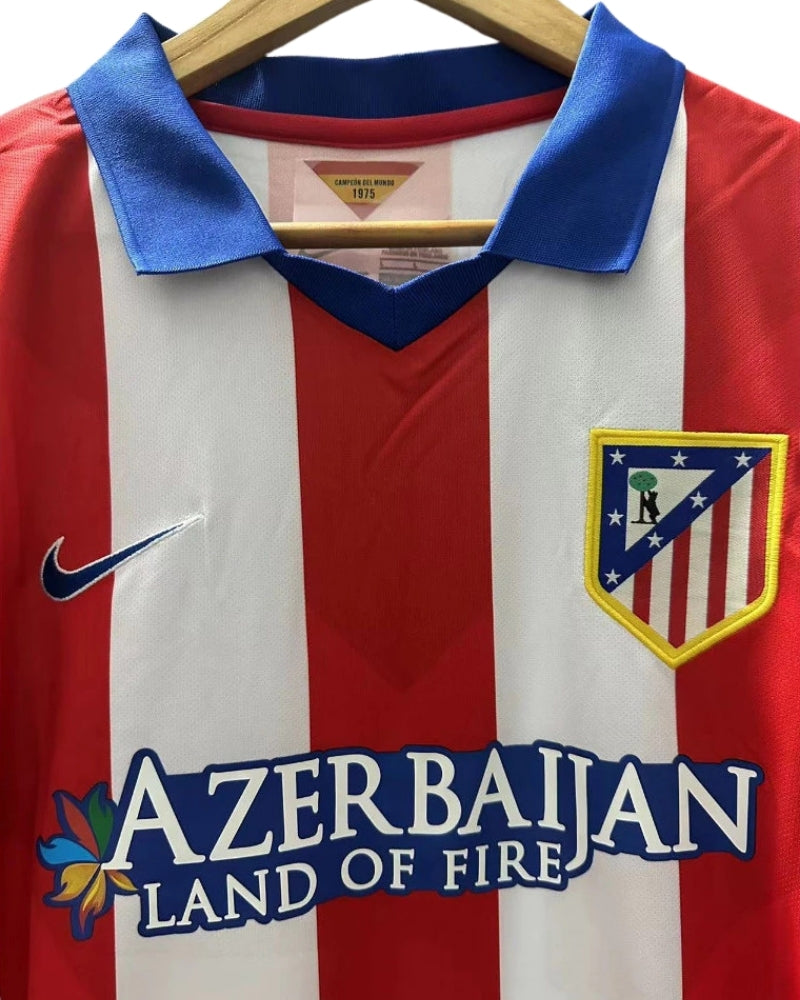 Koszulka Piłkarska Atletico Madryt 2014/2015 Home Retro