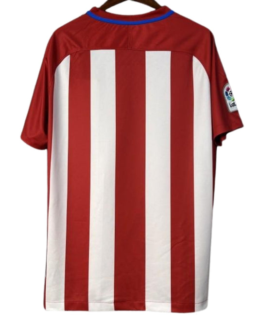 Koszulka Piłkarska Atletico Madryt 2016/2017 Home Retro
