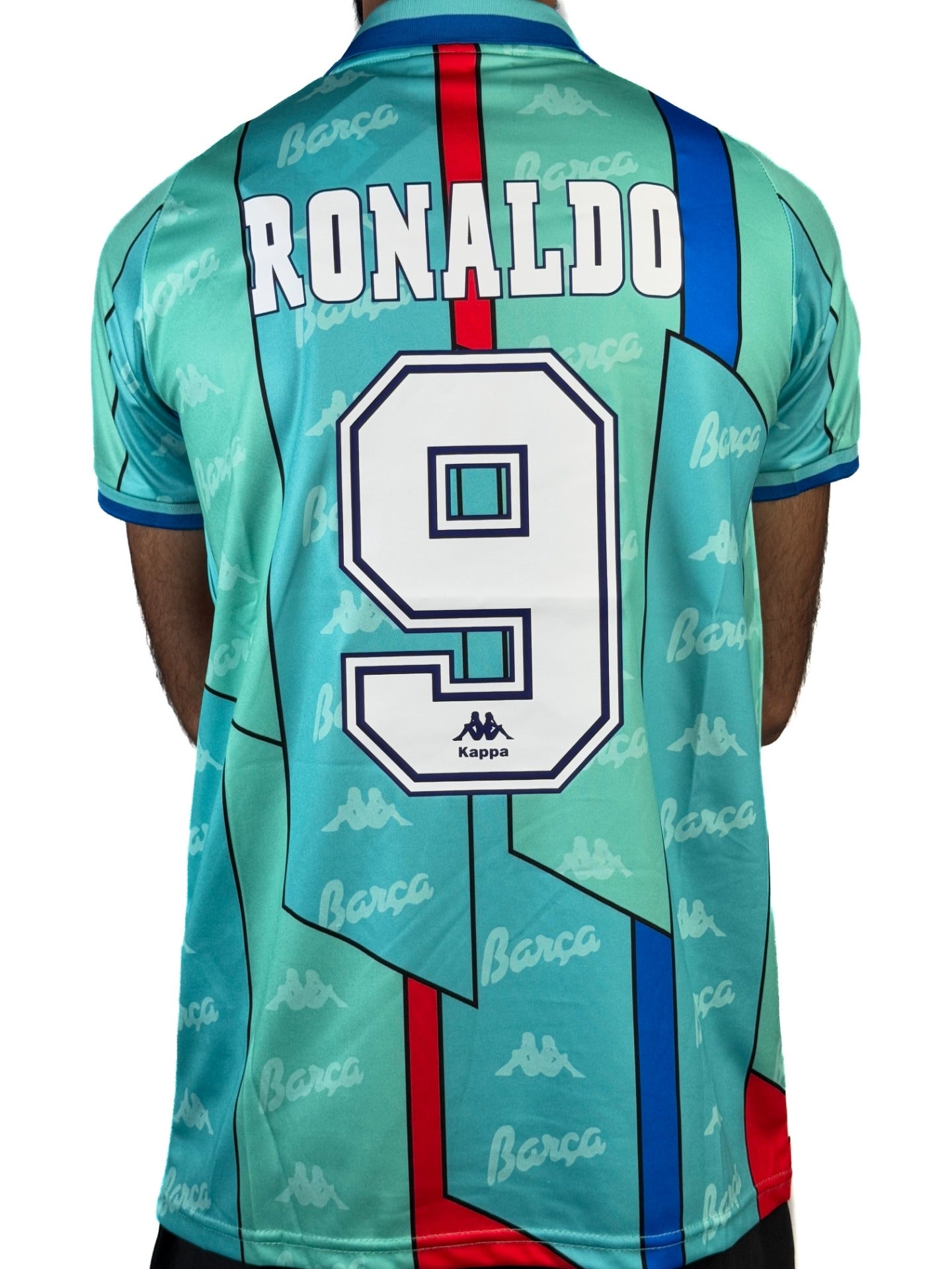 Koszulka Piłkarska FC Barcelona 1996/1997 Retro Wyjazdowa