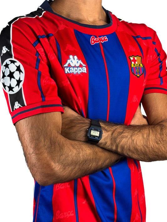 Koszulka Piłkarska FC Barcelona 1997/1998 Retro