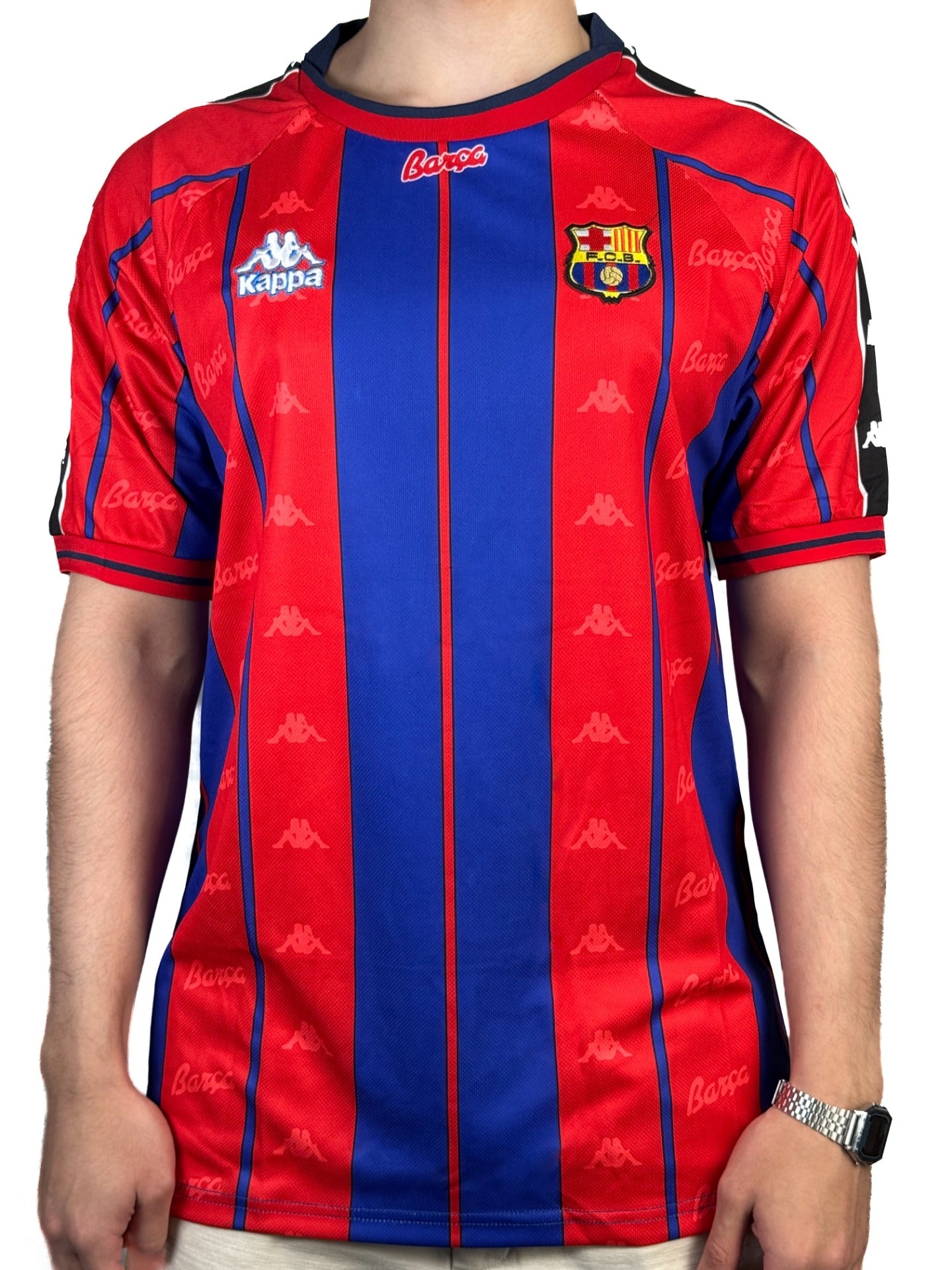 Koszulka Piłkarska FC Barcelona 1997/1998 Retro