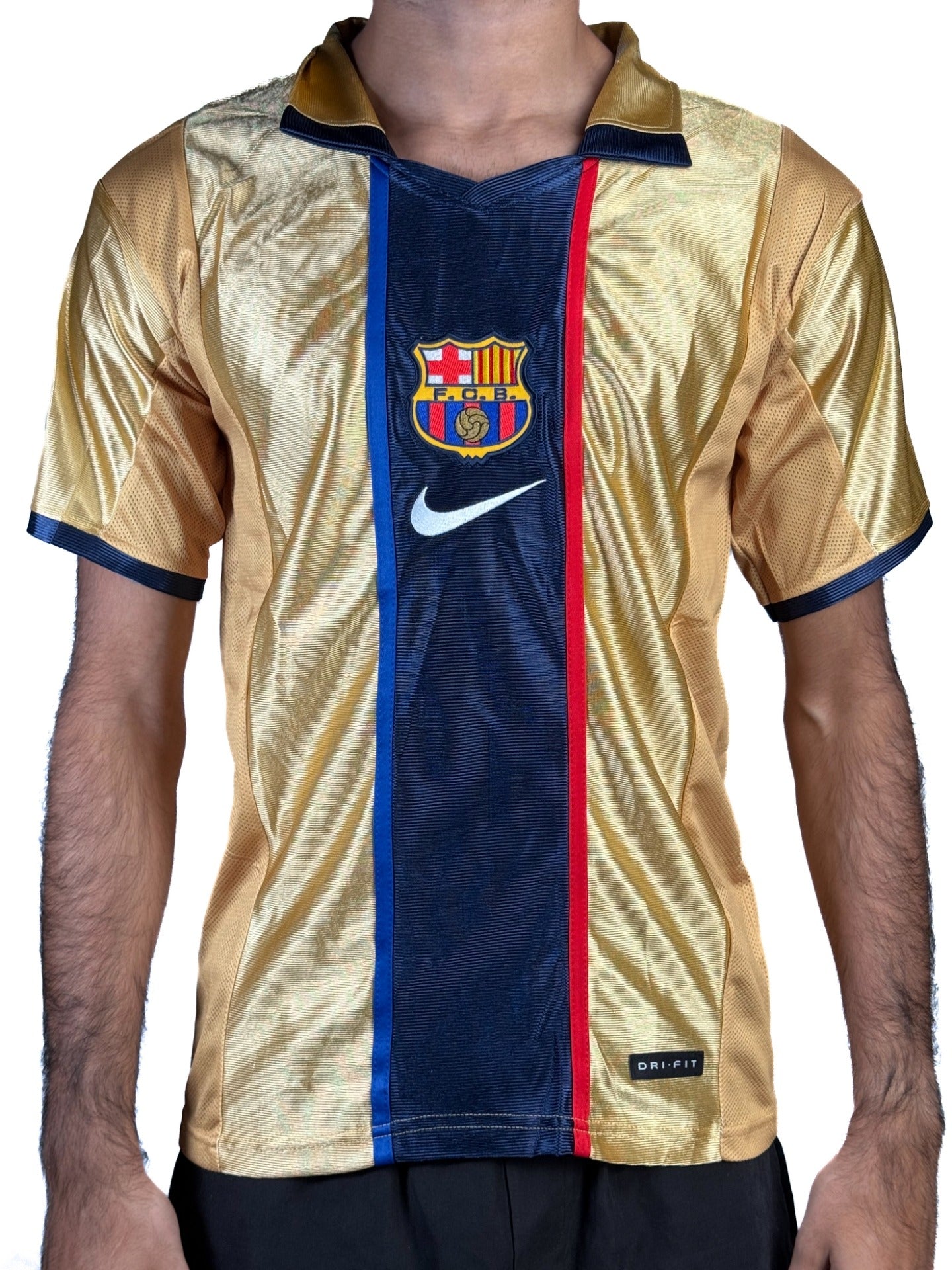 Koszulka Piłkarska FC Barcelona 2001/2002 Away Retro