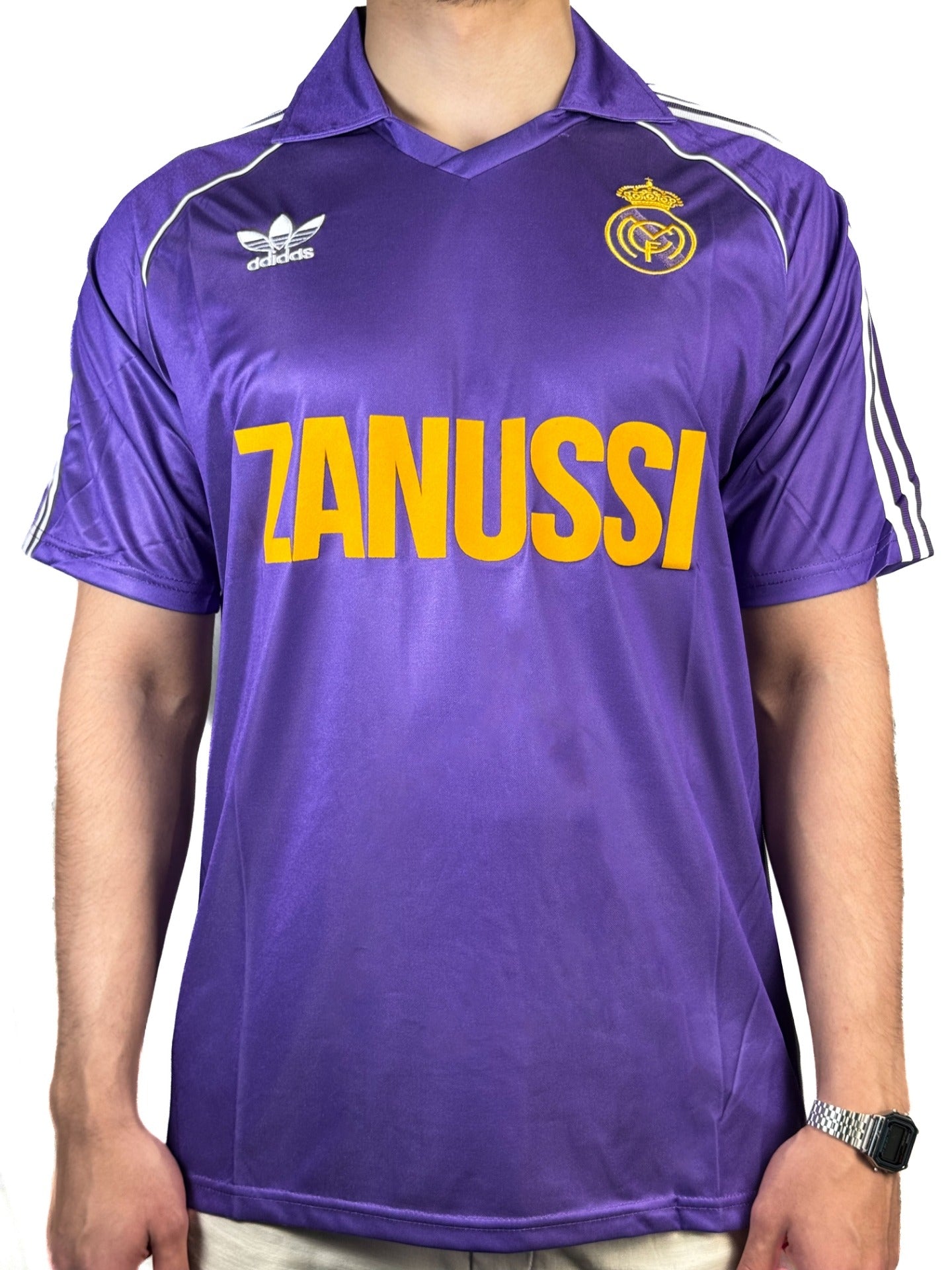 Koszulka Piłkarska Real Madryt 1984/1985 Away Retro