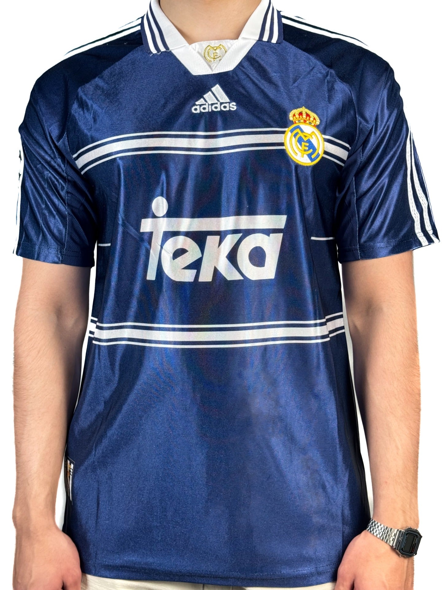 Koszulka Piłkarska Real Madryt 1998/1999 Away Retro