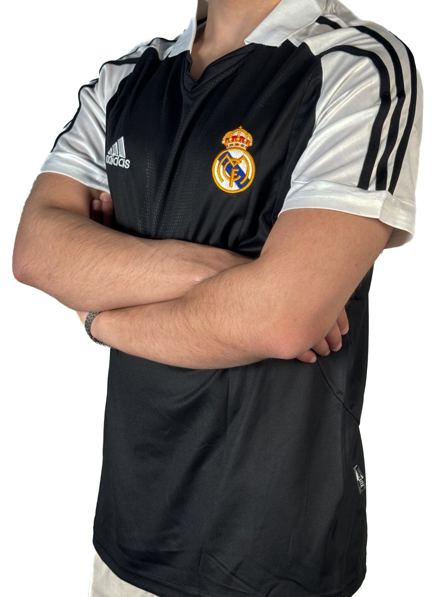 Koszulka Piłkarska Real Madryt 2001/2002 Away Retro