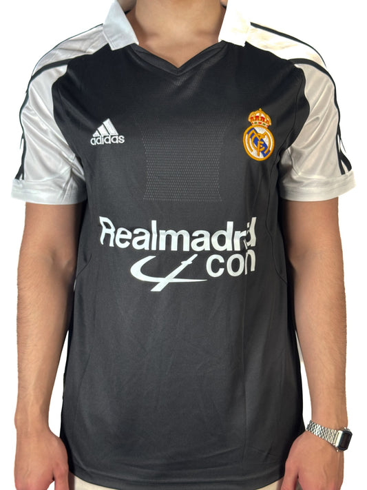 Koszulka Piłkarska Real Madryt 2001/2002 Away Retro
