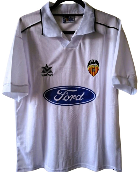 Koszulka Piłkarska Valencia CF 1996/1997 Home Retro