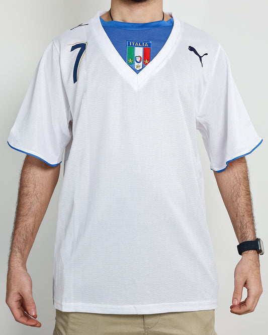 Koszulka Piłkarska Włochy MŚ 2006 Away Retro
