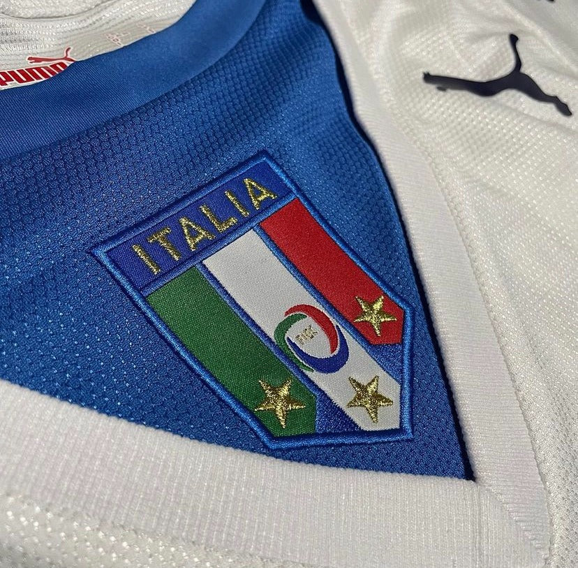 Koszulka Piłkarska Włochy MŚ 2006 Away Retro