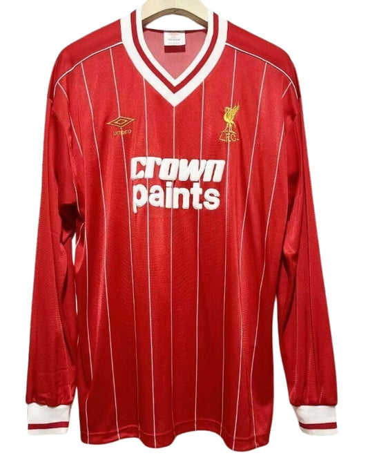 Koszulka Piłkarska Liverpool FC 1982/1983 Home Retro Dł Rękaw