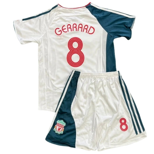 Komplet Piłkarski Dziecięcy Liverpool FC 2006/2007 Away Retro