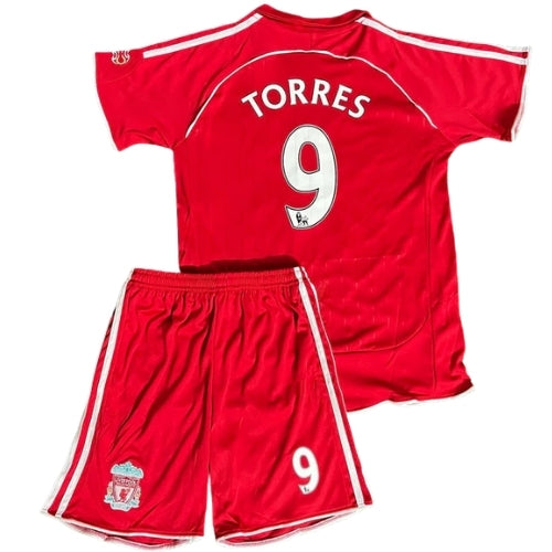 Komplet Piłkarski Dziecięcy Liverpool FC 2007/2008 Home Retro