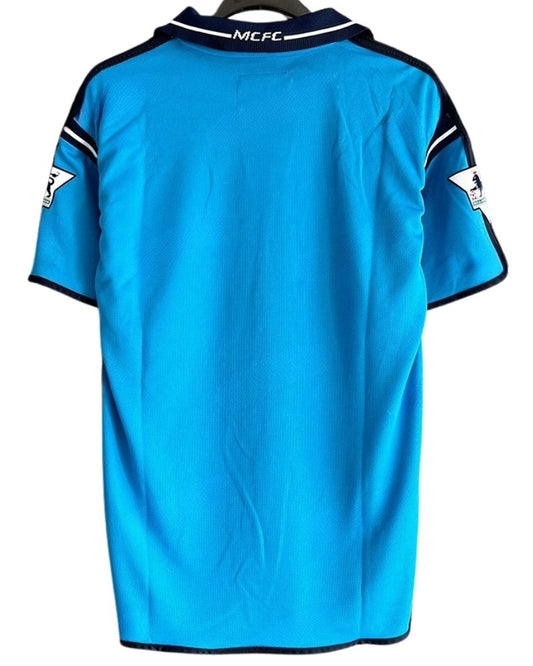 Koszulka Piłkarska Manchester City 2001/2002 Home Retro