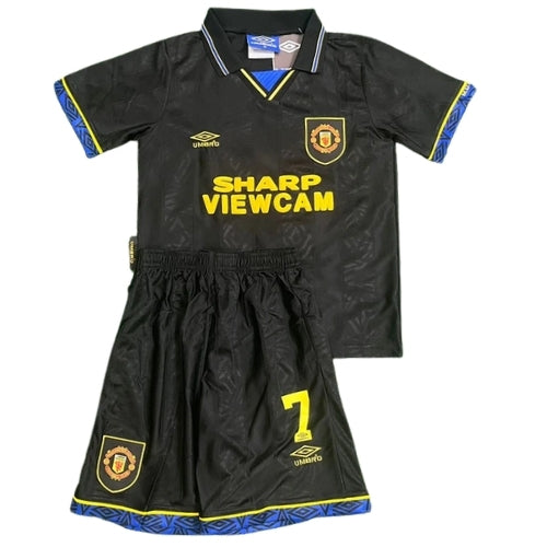 Komplet Piłkarski Dziecięcy Manchester United 1994/1995 Away Retro