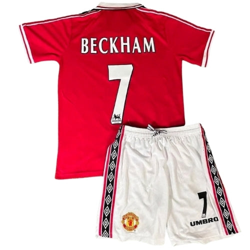 Komplet Piłkarski Dziecięcy Manchester United 1998/1999 Home Retro