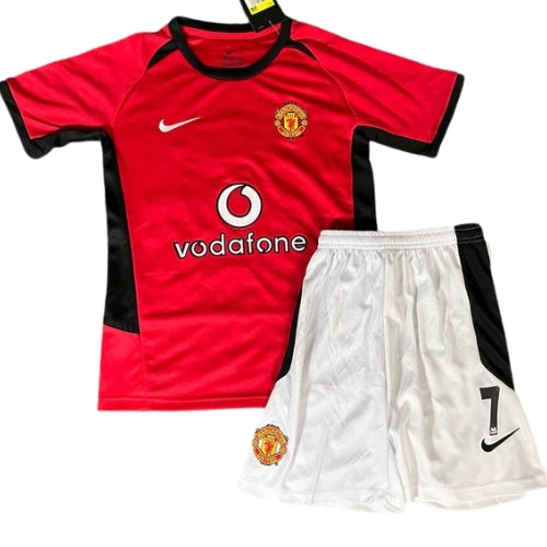Komplet Piłkarski Dziecięcy Manchester United 2003/2004 Home Retro