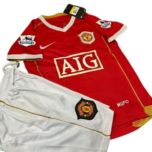 Komplet Piłkarski Dziecięcy Manchester United 2006/2007 Home Retro