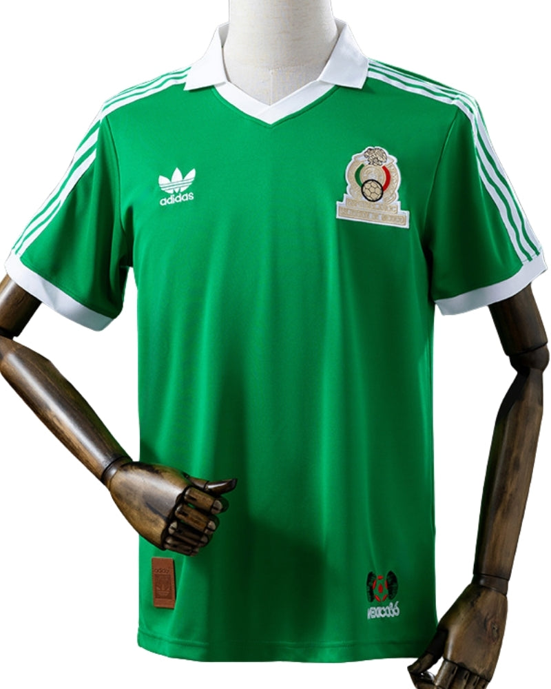 Koszulka Piłkarska Meksyk 1986 Home Retro