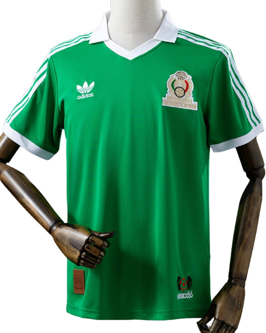 Koszulka Piłkarska Meksyk 1986 Home Retro