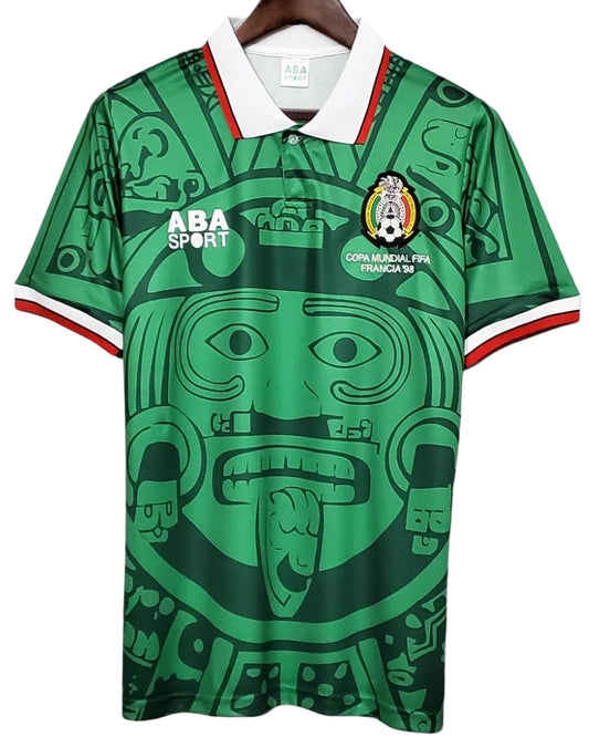 Koszulka Piłkarska Meksyk 1998 Home Retro