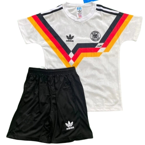 Piłkarski Komplet Strój Dziecięcy Niemcy 1990 Home MŚ Retro