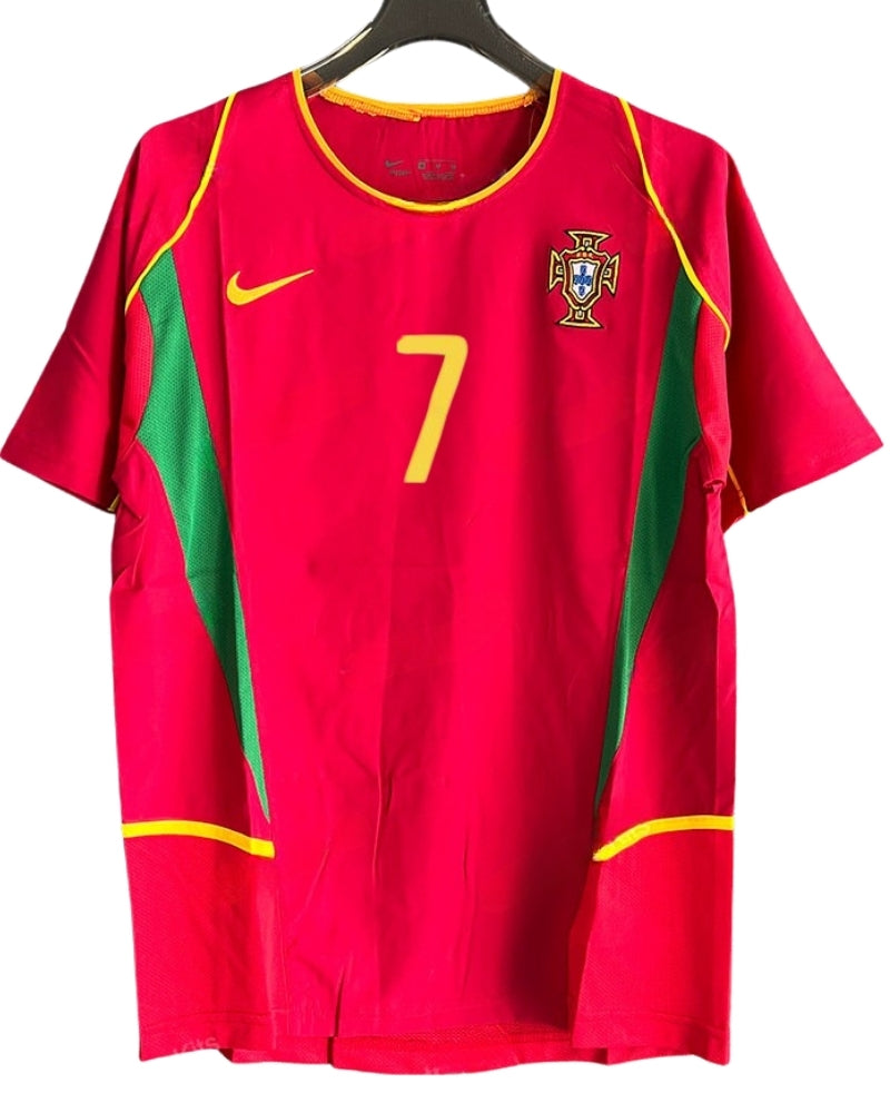 Koszulka Piłkarska Portugalia 2002 Home Retro