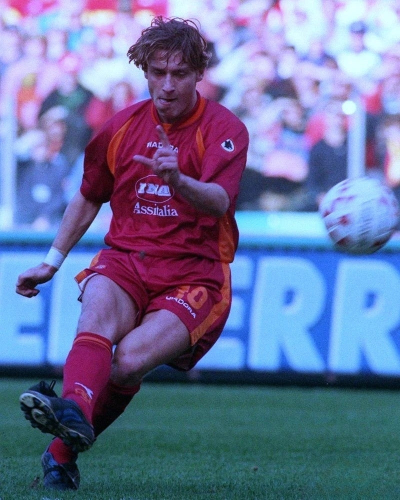 Koszulka Piłkarska AS Roma 1997/1998 Home Retro