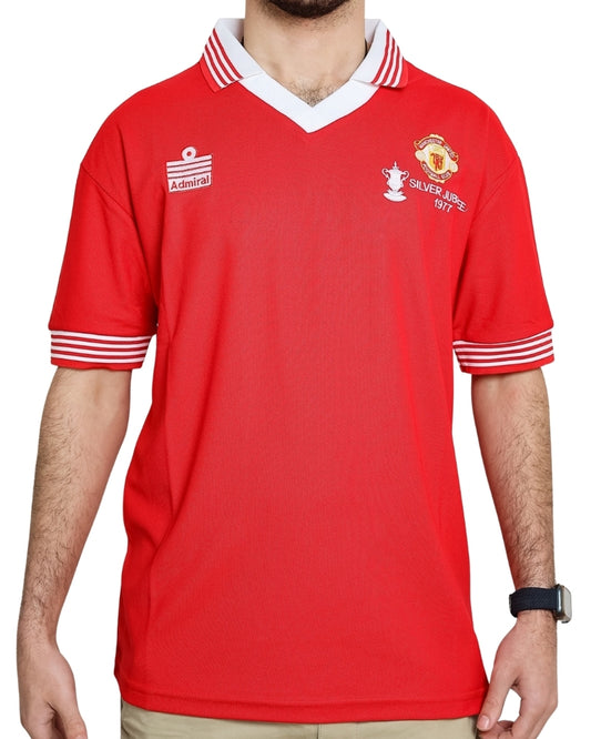 Koszulka Piłkarska Manchester United 1977 Home Retro