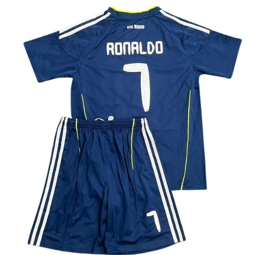 Piłkarski Komplet Strój Dziecięcy Real Madryt 2010/2011 Away Retro