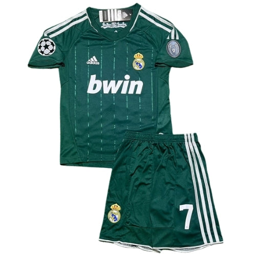 Piłkarski Komplet Strój Dziecięcy Real Madryt 2012/2013 Away Retro