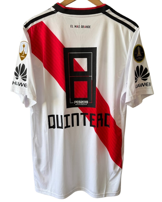 Koszulka Piłkarska River Plate 2018/2019 Copa Libertatores Final Home Retro
