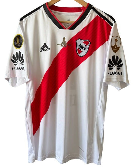 Koszulka Piłkarska River Plate 2018/2019 Copa Libertatores Final Home Retro