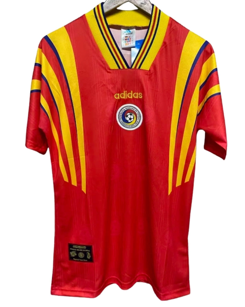 Koszulka Piłkarska Rumunia 1996 Away Retro