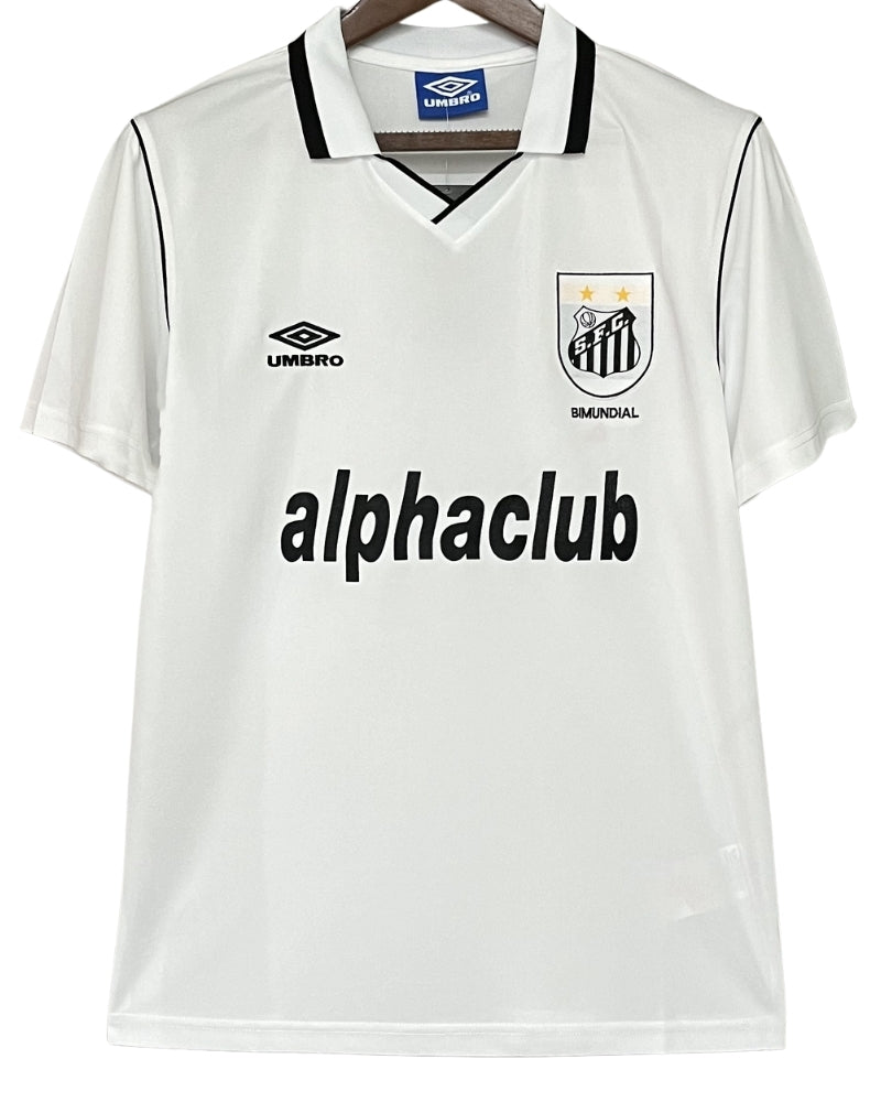 Koszulka Piłkarska Santos 2001 Home Retro