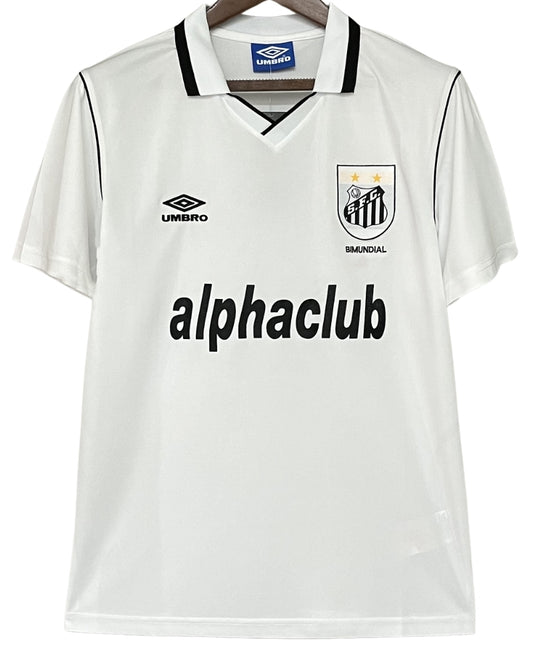 Koszulka Piłkarska Santos 2001 Home Retro