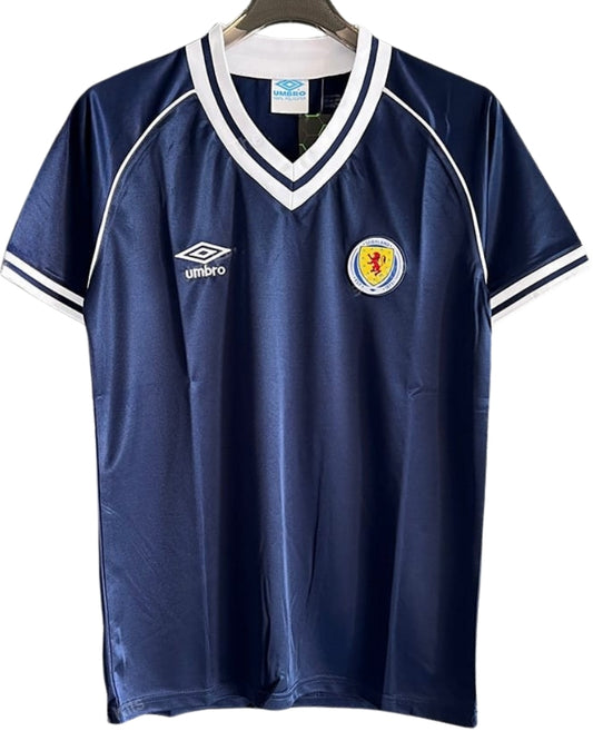 Koszulka Piłkarska Szkocja MŚ 1982 Home Retro