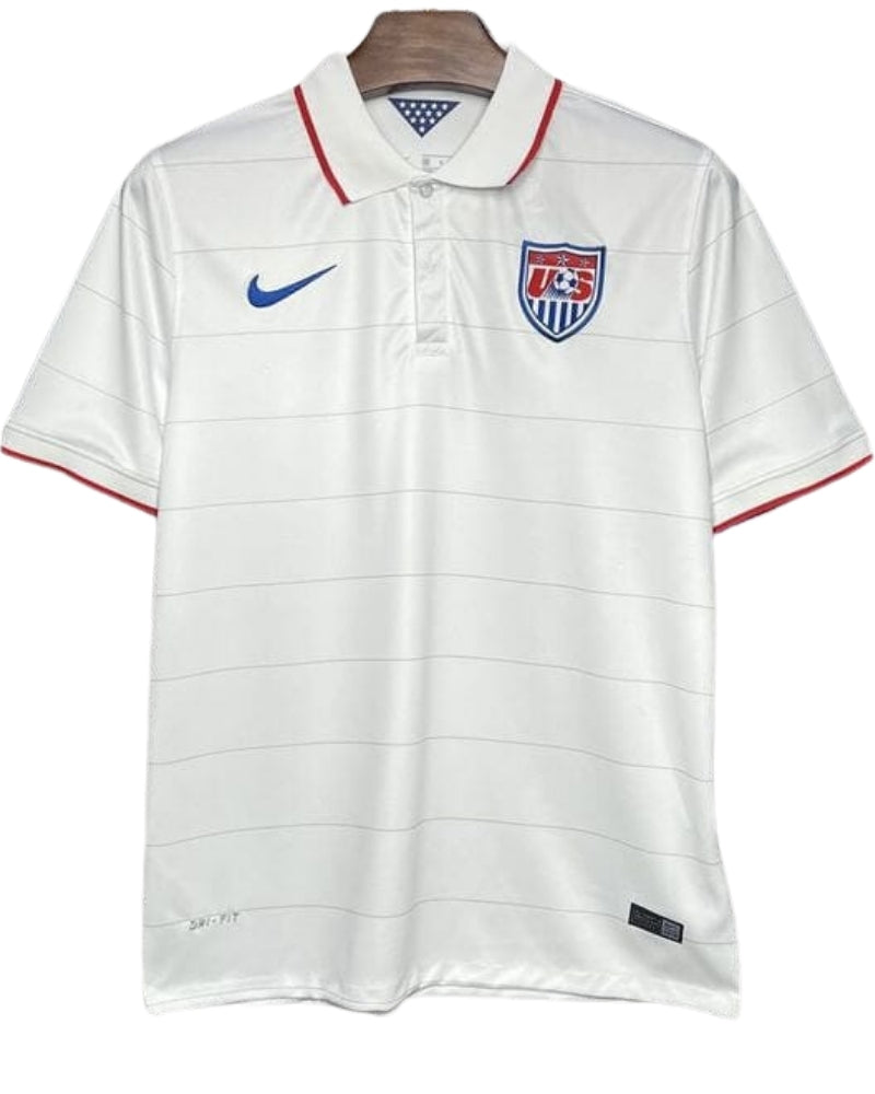 Koszulka Piłkarska Stany Zjednoczone USA 2014 Home Retro