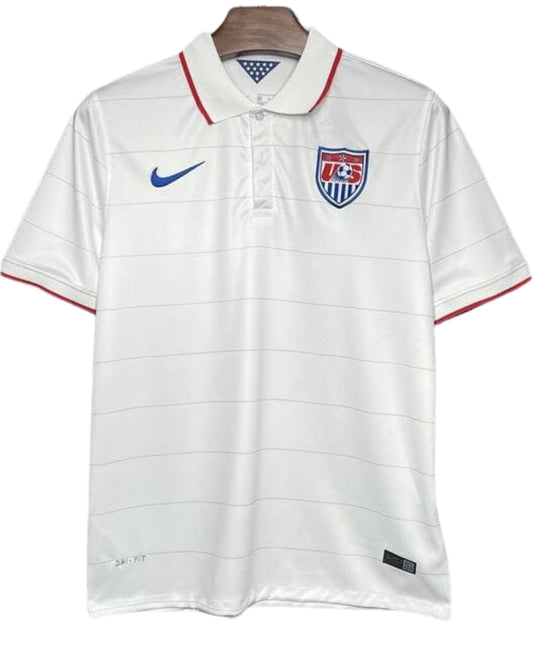 Koszulka Piłkarska Stany Zjednoczone USA 2014 Home Retro