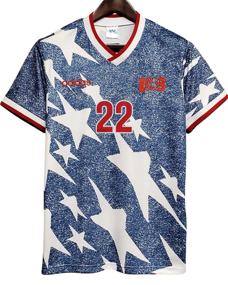 Koszulka Piłkarska Stany Zjednoczone USA 1994 Away Retro