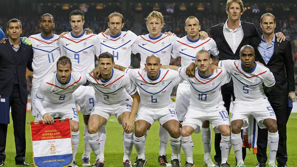 Koszulka Piłkarska Holandia 2010 Away Retro Dł Rękaw
