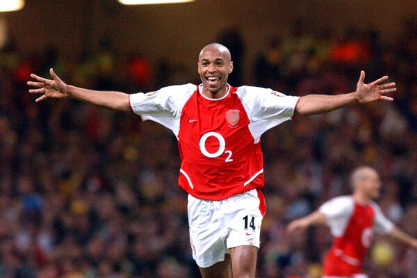 Komplet Dziecięcy Arsenal Londyn 2002/2004 Home Retro