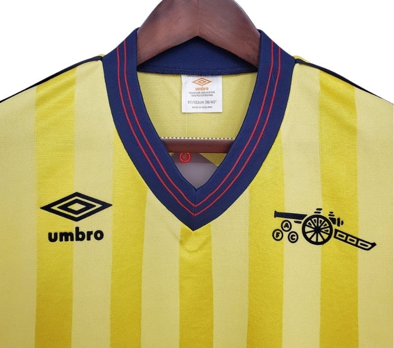 Koszulka Piłkarska Arsenal Londyn 1983/1986 Away Retro