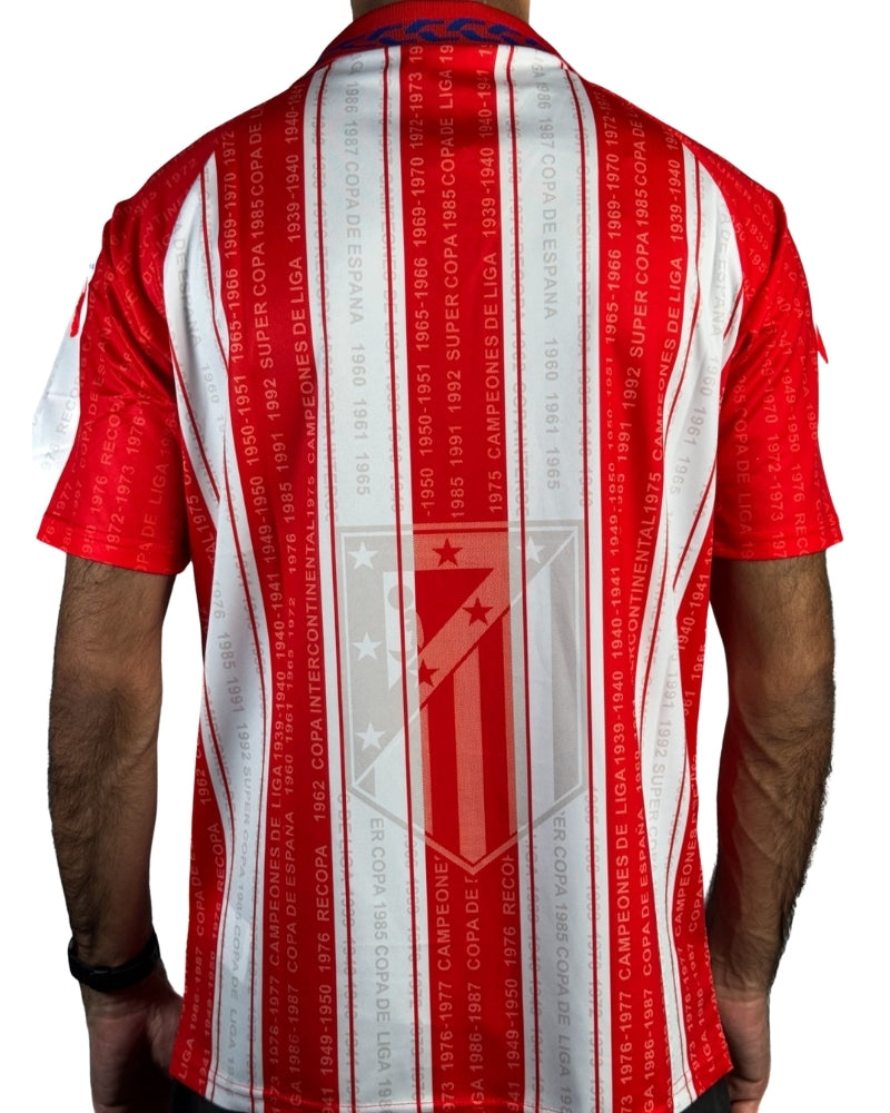 Koszulka Piłkarska Atletico Madryt 1995/1996 Home Retro