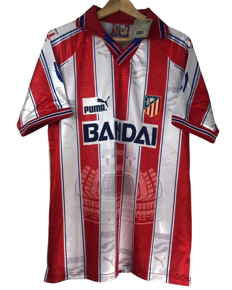 Koszulka Piłkarska Atletico Madryt 1996/1997 Home Retro
