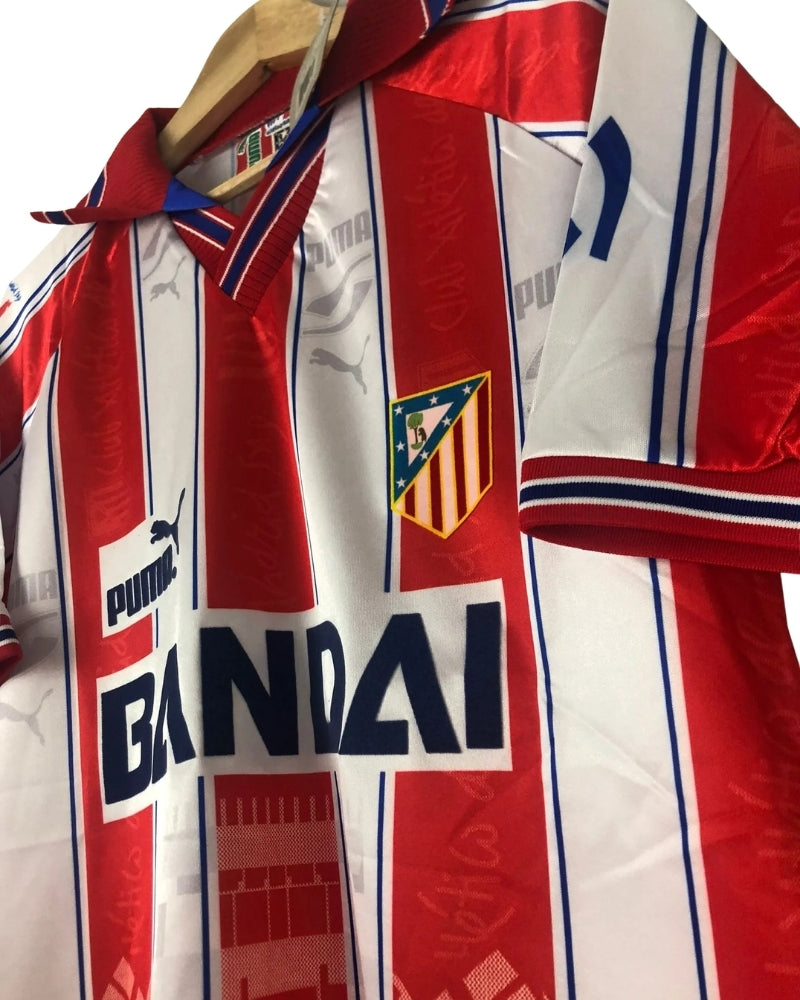 Koszulka Piłkarska Atletico Madryt 1996/1997 Home Retro